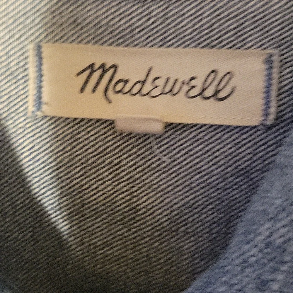 Madewell‎ Stretch Blue Denim Classic Jean Jacket XXS Trucker Style Fitted